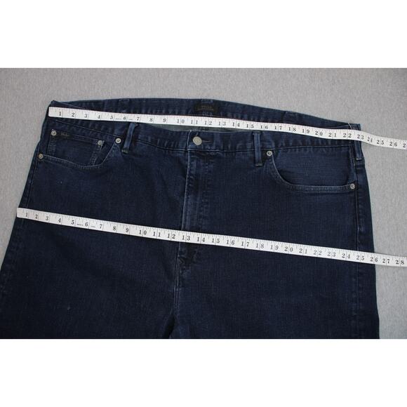 Polo Ralph Lauren Jeans Mens 48B x 30 Blue Cotton Blend Stretch Denim Dark Wash - Picture 6 of 8